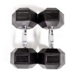 Origin Hex Rubber Dumbbells Set