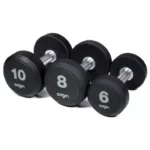 Origin RD2 Rubber Dumbbell Set